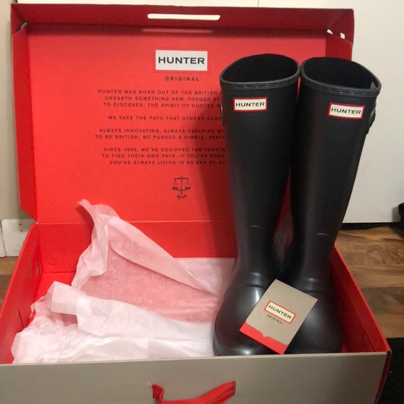 Hunter Shoes - Tall Original Hunter Boots